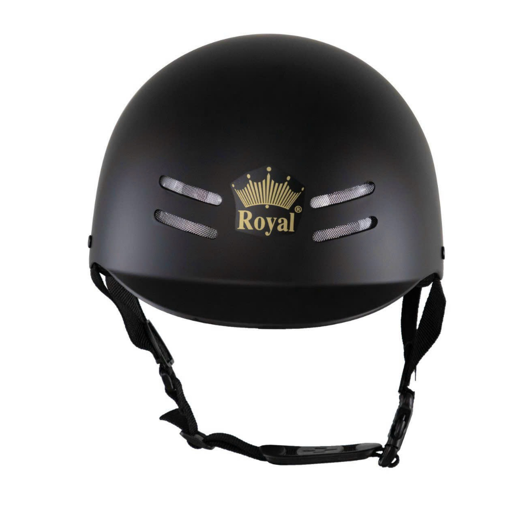 Mũ Bảo Hiểm Nửa Đầu Cao Cấp - Siêu Gọn Nhẹ  - Royal M154 – Vòng đầu 56-58cm – Hàng Chính Hãng – Bảo Hành 12 Tháng.