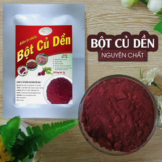 Bột củ dền nguyên chất 20g, 50g, 100g nguyên chất 100% từ củ dền đỏ tươi dùng pha chế đồ uống tạo màu thực phẩm, bánh