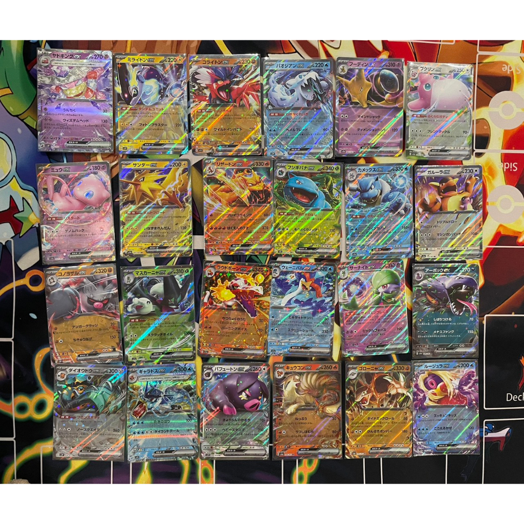 Thẻ bài Pokemon EX - Full Series  Tiếng Nhật TCG Card Game
