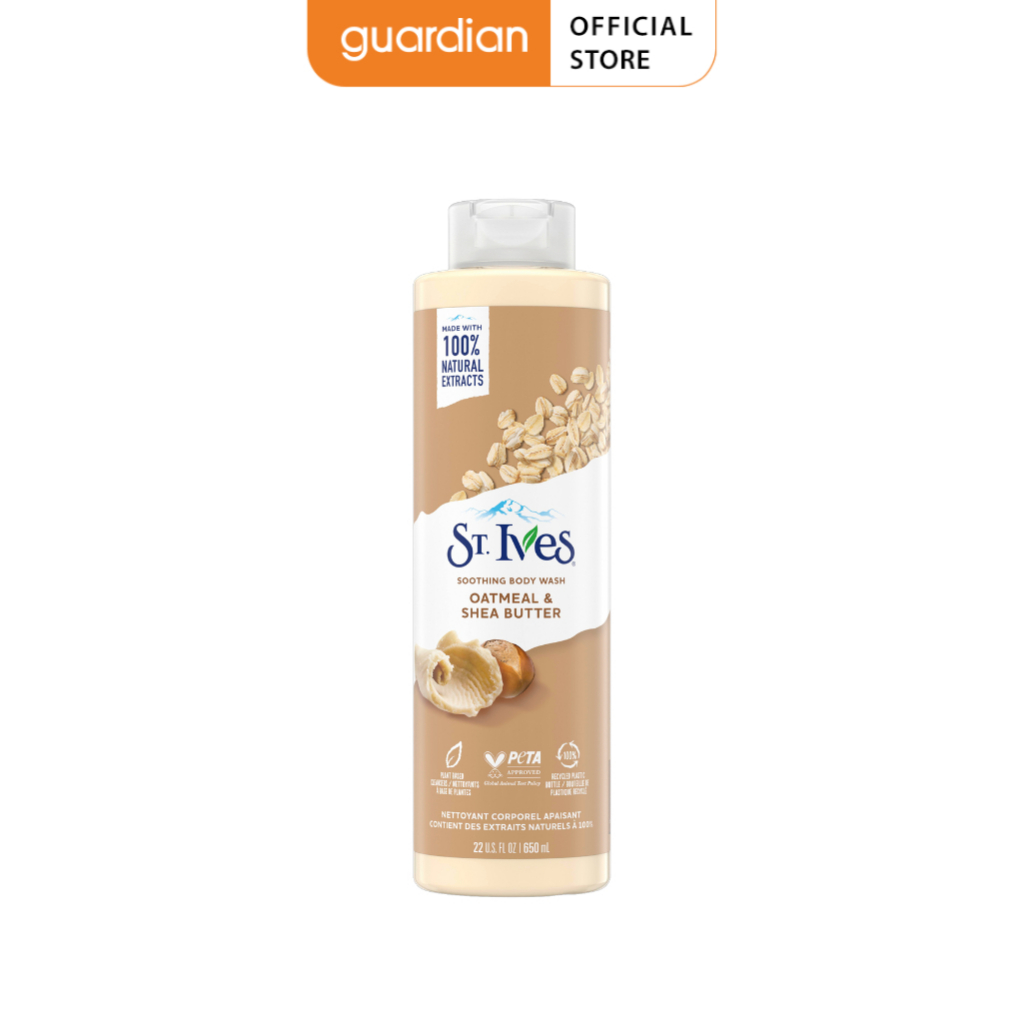 Sữa Tắm St.Ives Làm Sạch Sâu & Dưỡng Ẩm Da 650ml