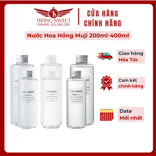 Nước hoa hồng Toner Muji - Muji Light Moisture Toner water 200ml 400ml