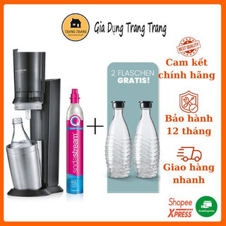 Máy làm nước ngọt SodaStream Crystal 3.0, máy tạo nước sủi bọt có ga