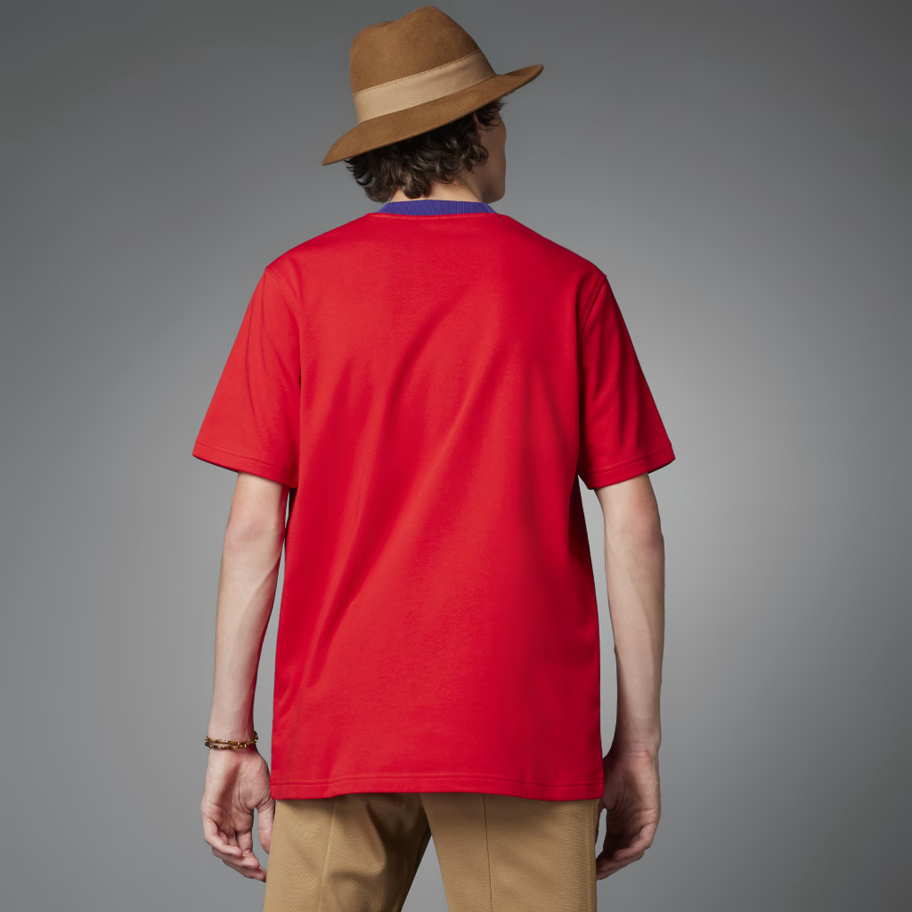 ÁO ADIDAS ADICOLOR 70S LARGE TREFOIL TEE SCARLET IB3435