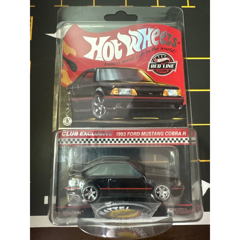 Xe mô hình Hot Wheels RLC Mustang Cobra R