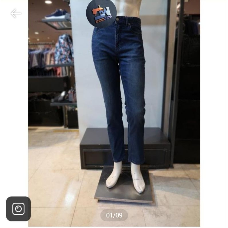 Quần Jean Nam P/\T dáng ống đứng straight xuất Hàn dư xịn