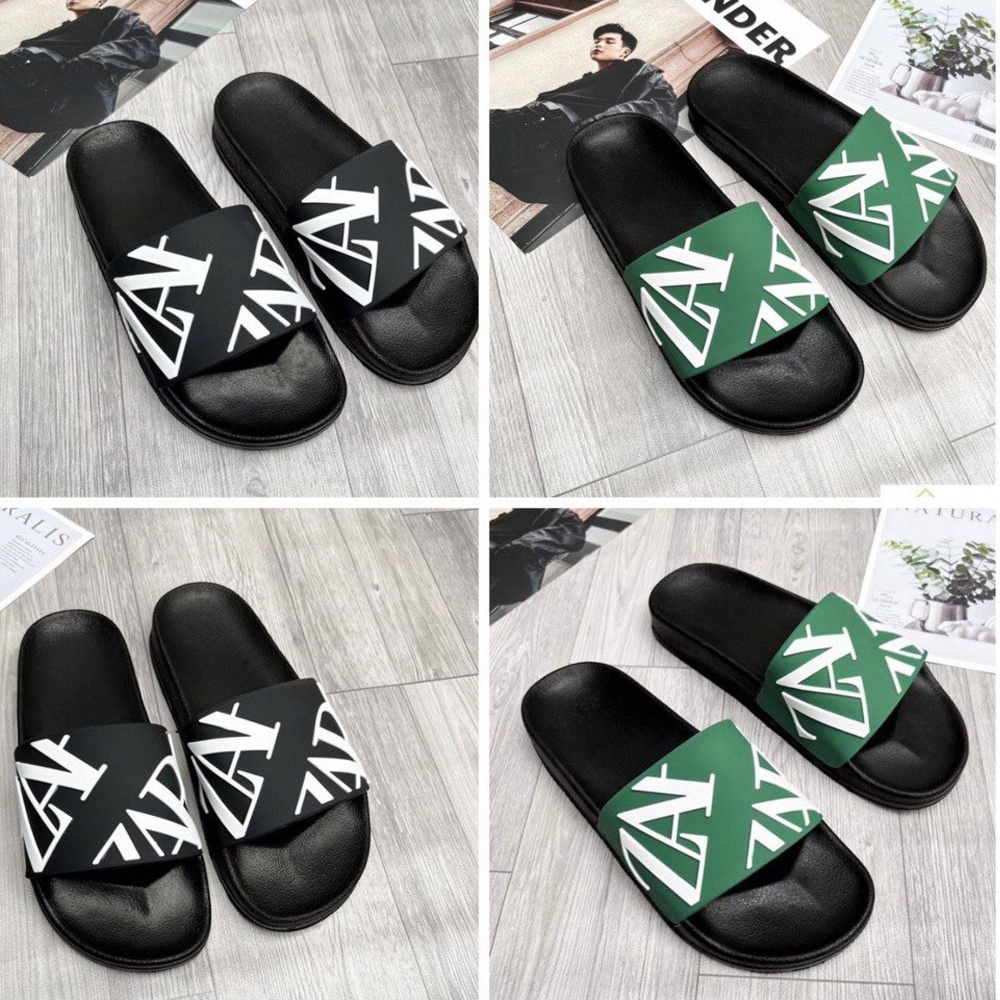 Dép Zara Quai Ngang Nam Nữ, Mẫu Dép Bền Êm Chân . Đế Cao Su Cao 3Cm Dép Anh Thu