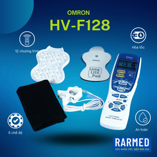Máy massage xung điện trị liệu Omron HV-F128 trị đau và giảm đau hiệu quả