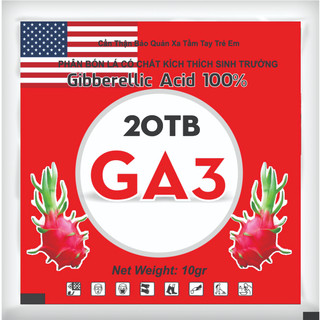 Ga3 20% kích phát tố to trái 10gr- giúp to trái bóng trái xanh tai