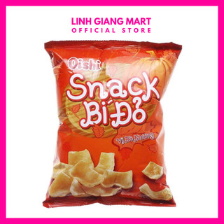 Oishi - snack bim bim vị bí đỏ - gói 35g