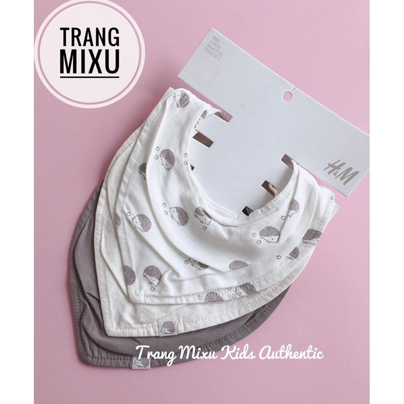 Set 6 Yếm HM auth cho bé