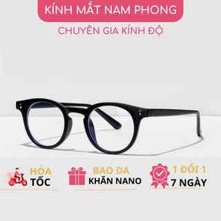 Gọng Kính Cận Nữ Dáng Tròn Nhỏ GM Milan Hàn Quốc Cắt Cận Theo yêu cầu