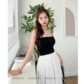 ZAREEN | ÁO 2 DÂY BASIC ZAREEN OAL03 ĐEN