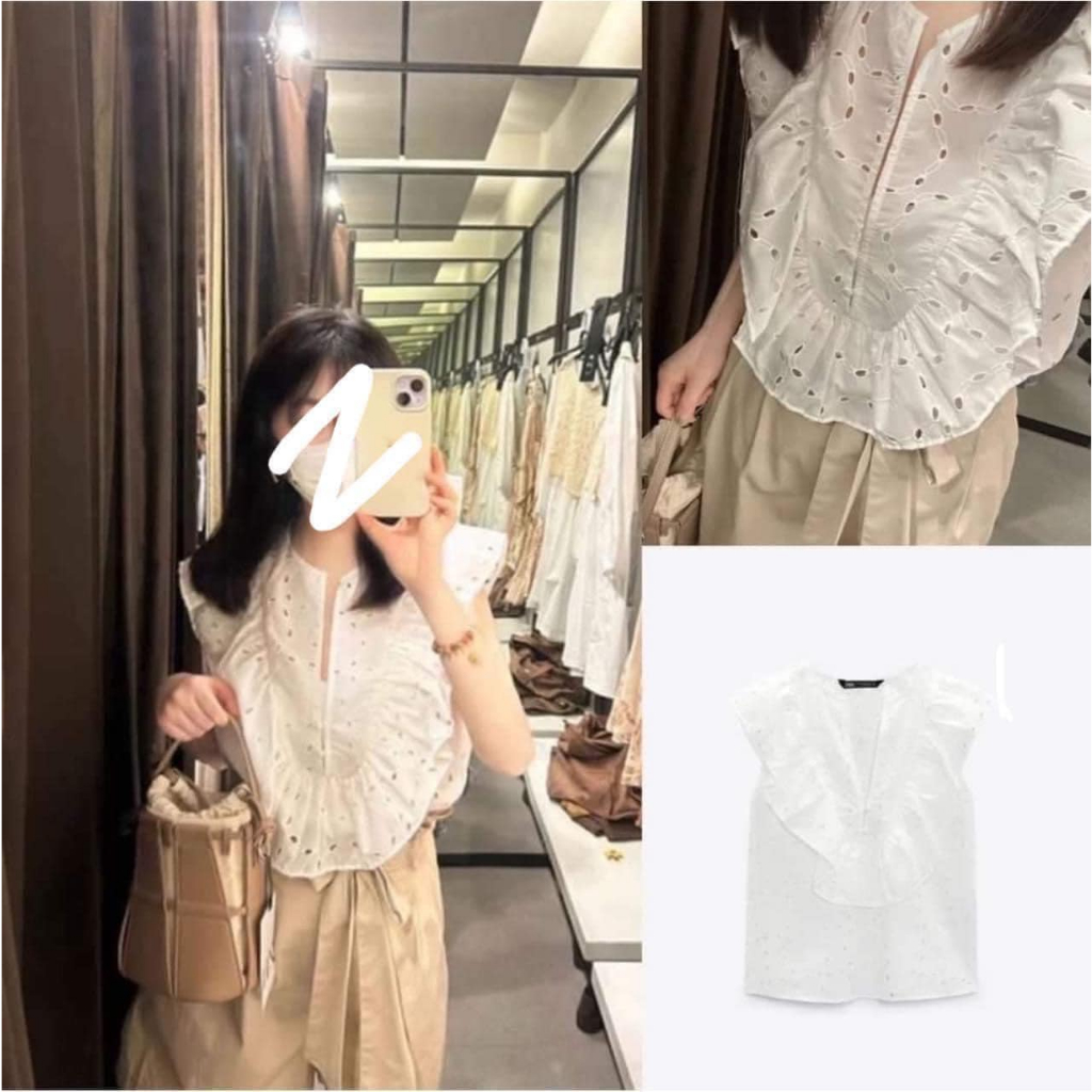 Áo Zara xuất xin cọc tay trẻ trung ( KÈN ẢNH THẬT )