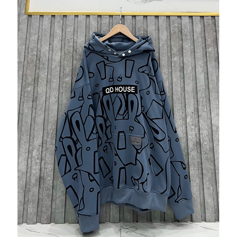 Áo Hoodie Full Thỏ Form Rộng Chất Nỉ Bông Lì, Áo hoodie nam nữ Unisex (ảnh chụp thật) | BigBuy360 - bigbuy360.vn