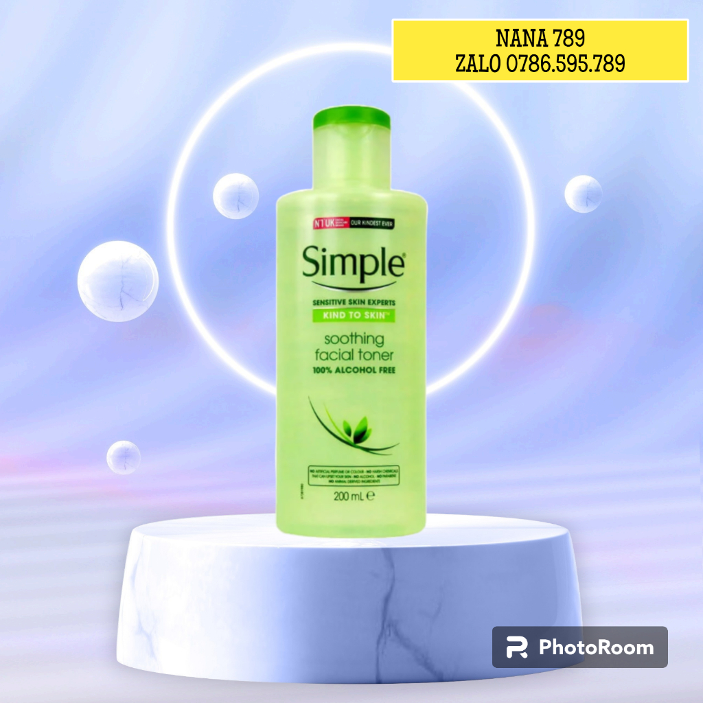 Nước Hoa Hồng Simple Toner