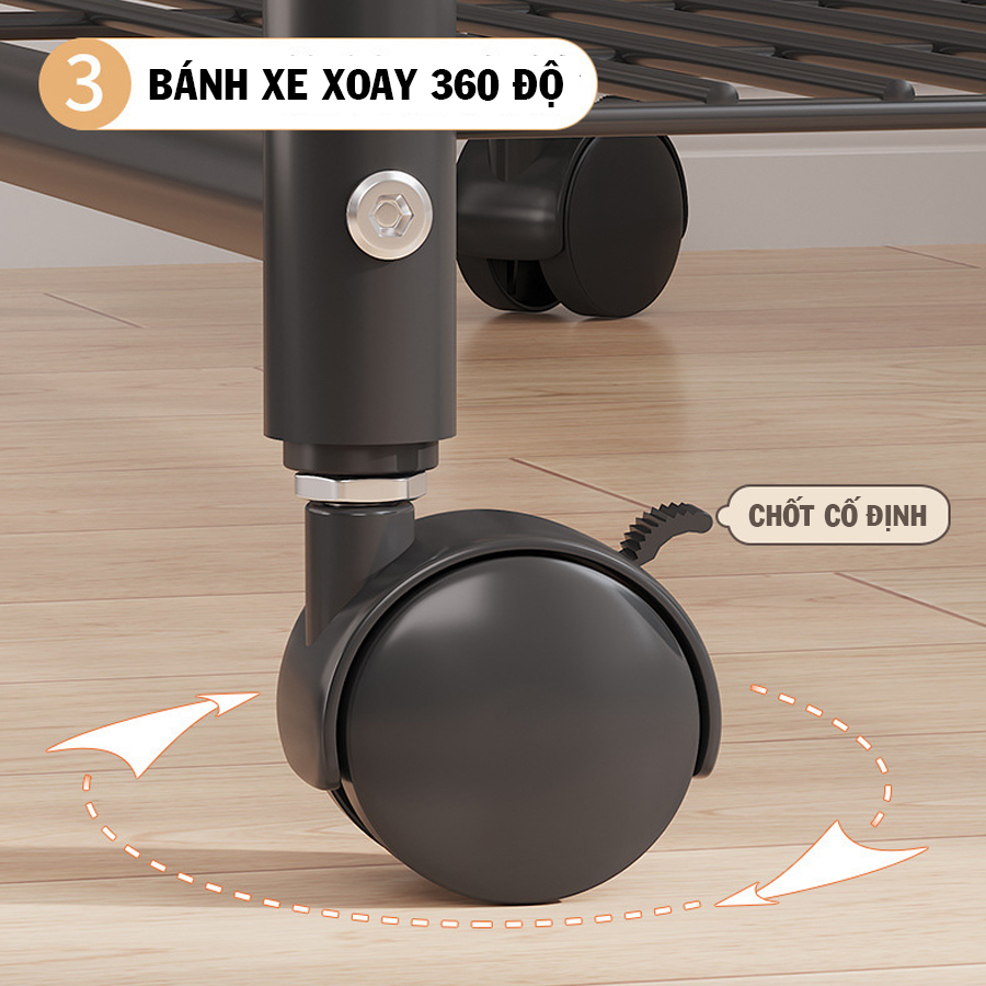 Kệ Treo Quần Áo Kèm Tầng Để Đồ Và Treo Túi Tiện Lợi