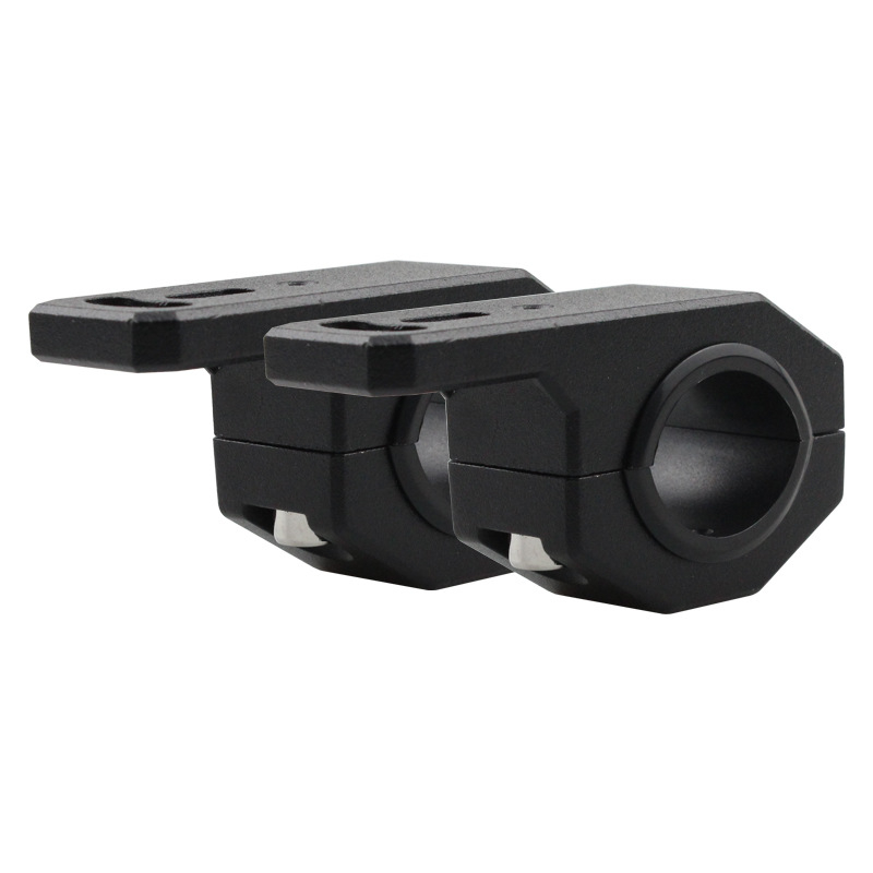 Pát kẹp nhôm lắp ghi đông xe máy mô tô 18-30mm đèn trợ sáng