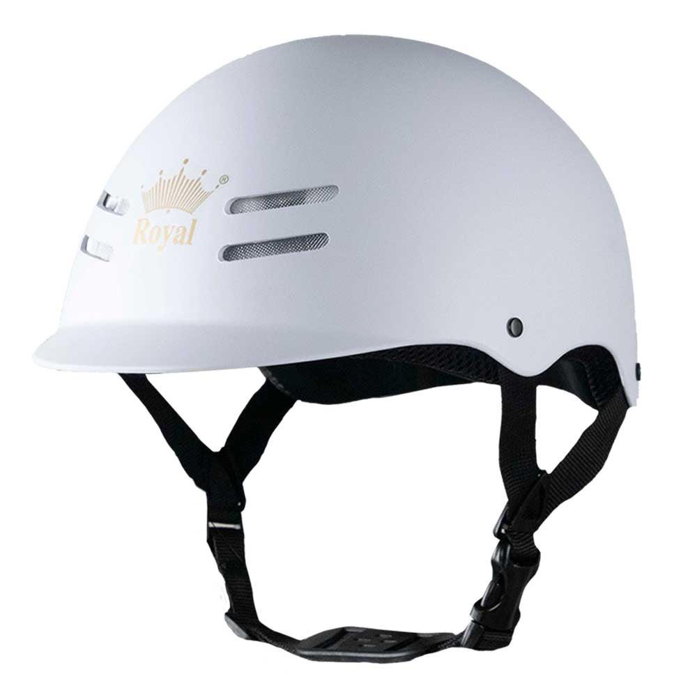 Nón Bảo Hiểm Nửa Đầu Cao Cấp Siêu Gọn Nhẹ  - Royal M154 – Vòng đầu 57-59cm – Hàng Chính Hãng – Bảo Hành 12 Tháng.