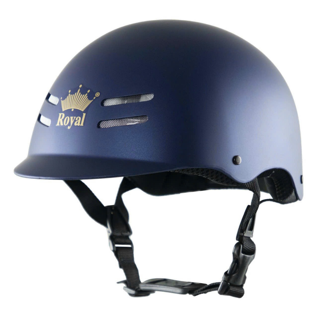 Nón Bảo Hiểm Nửa Đầu Cao Cấp Siêu Gọn Nhẹ  - Royal M154 – Vòng đầu 57-59cm – Hàng Chính Hãng – Bảo Hành 12 Tháng.