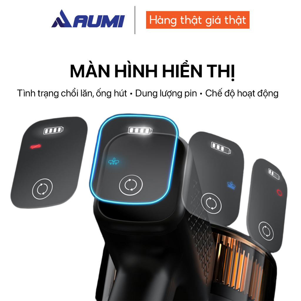 Máy hút bụi cầm tay không dây cao cấp Deerma VC80 - Bảo hành 12 tháng