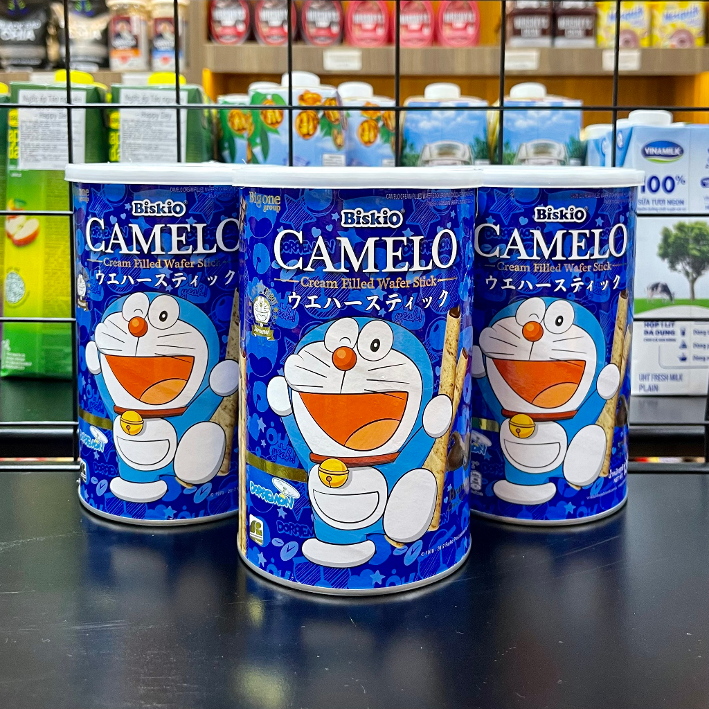 Bánh quế nhân kem Biskio 3 vị