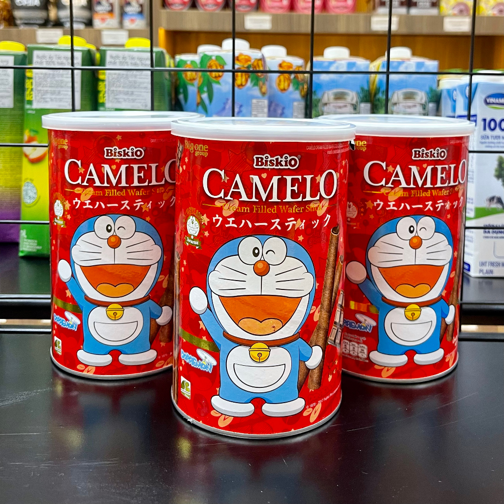 Bánh quế nhân kem Biskio 3 vị