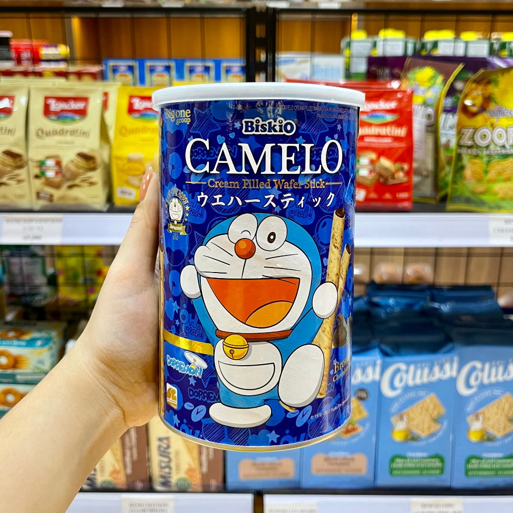 Bánh quế nhân kem Biskio 3 vị