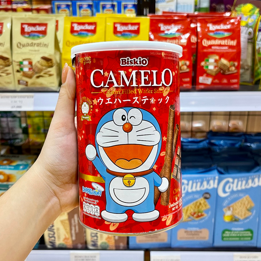 Bánh quế nhân kem Biskio 3 vị