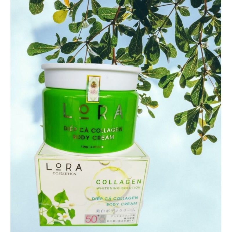 Kem body LORA diếp cá collagen