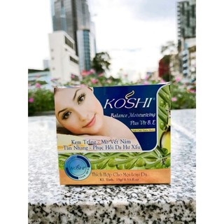 Kem koshi trắng da nám sạm tàn nhang 15g ban ngày