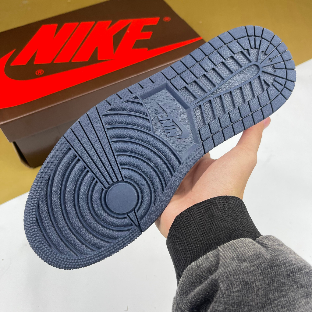 Giày Eric Koston x JD1 Low SB Midnight Navy, JD1 Thấp Xanh Trắng Móc Xám - Than.Shoes