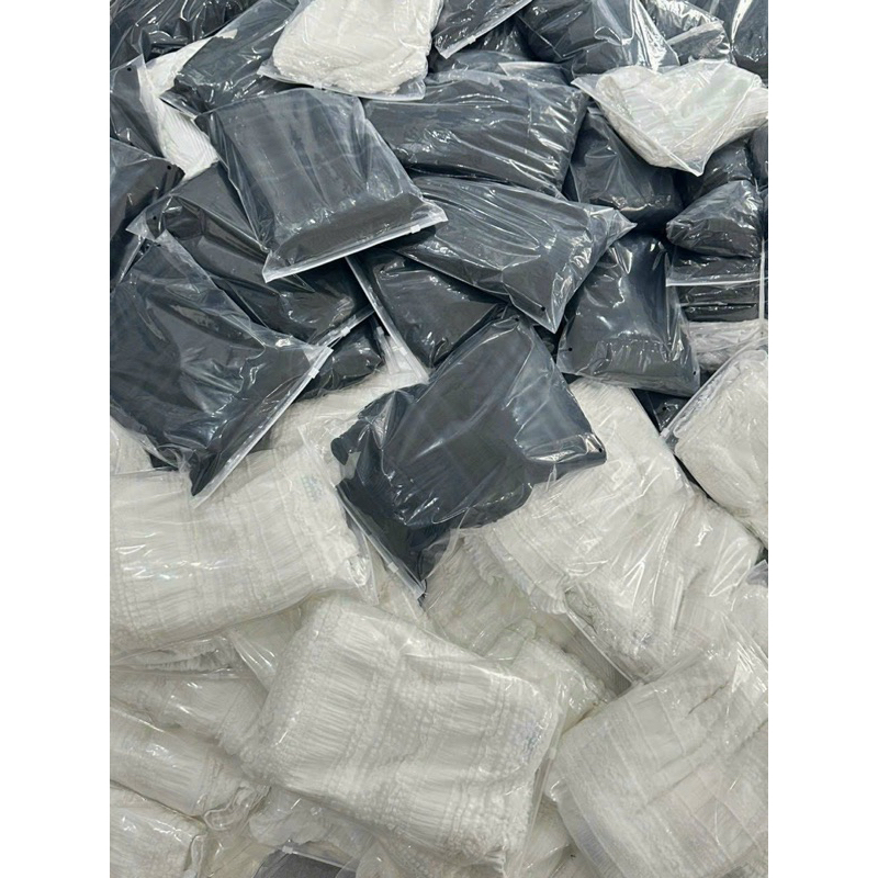 Set Áo Trễ Bẹc Vai Tay Ngắn Nhún Nhăn QC  Mocking + Quần Short Xoè Dập Ly