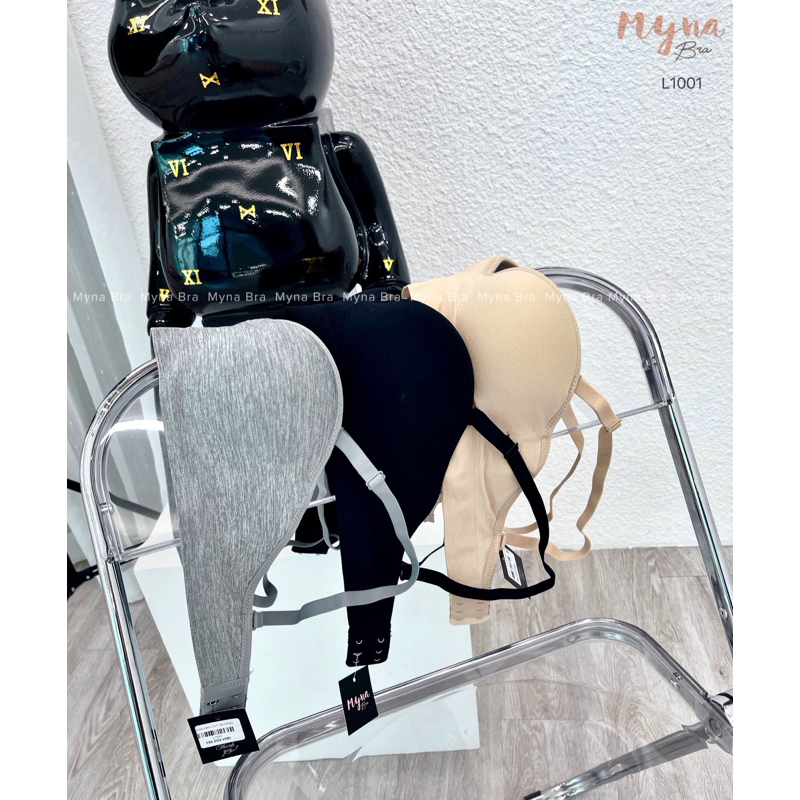 Áo lót đệm mỏng cotton cao cấp, quả ngang nâng ngực: L1001