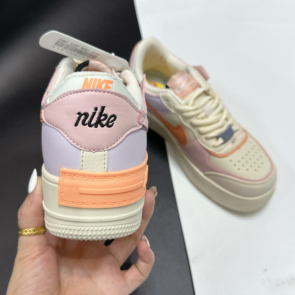 |Ảnh thật+Có Sẵn|Giày thể thao sneaker N.ike Af1 Shadow Amethys Ash bản mới 2023