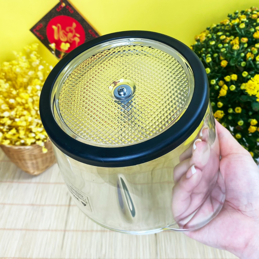 Máy xay thịt Lock&Lock cối inox, cối thủy tinh 1L 2L 2,4L chính hãng bảo hành 12 tháng