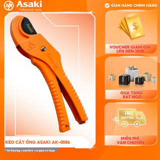 Kéo cắt ống nhựa PVC Asaki AK-0086 kéo mini cắt ống điện chuyên nghiệp được thợ điện tin dùng