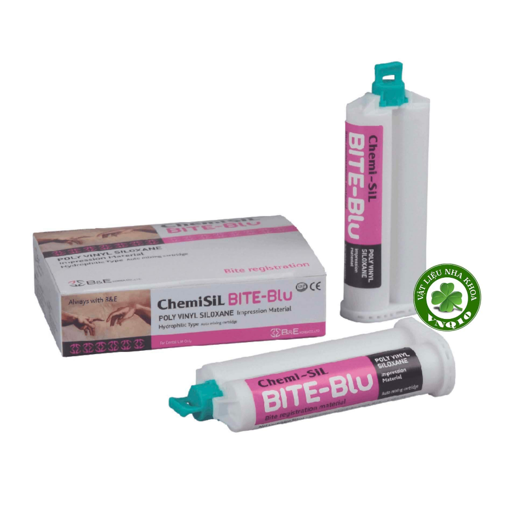 Cao su lấy dấu khớp cắn BE ChemiSil Bite-Blu - Tuýp đôi 50ml