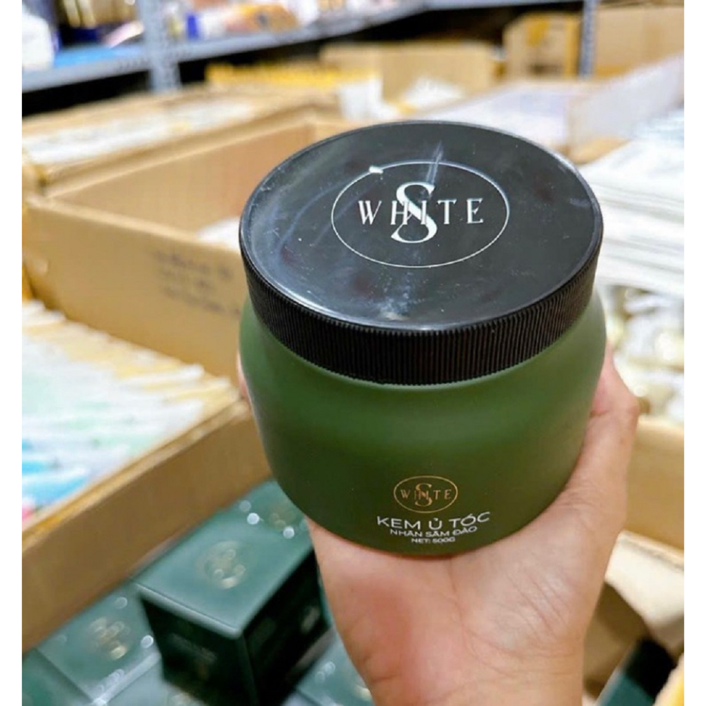 Ủ tóc nhân sâm đào Swhite mẫu mới 500g