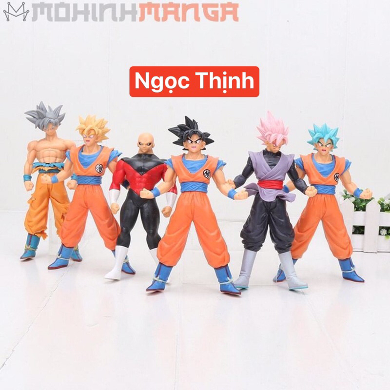 Mô hình Dragon Ball 7 Viên Ngọc Rồng Son Vô Cực Goku Gogeta Vegito Broly Jiren Black Goku Black Vegeta SSJ - Hàng Có sẵn