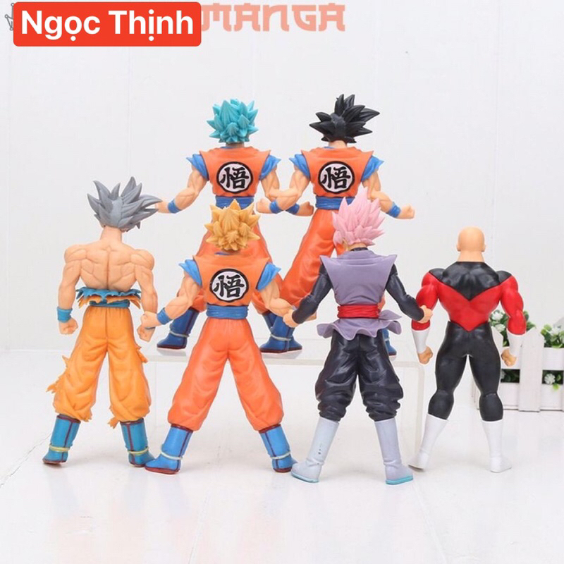 Mô hình Dragon Ball 7 Viên Ngọc Rồng Son Vô Cực Goku Gogeta Vegito Broly Jiren Black Goku Black Vegeta SSJ - Hàng Có sẵn