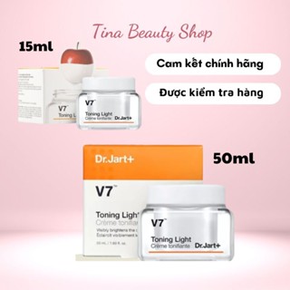 Kem Dưỡng Trắng Da V7 Dr Jart+ Tonigh Light Hàn Quốc Chính Hãng Hộp Full Size 50ml Bao Check Mã Vạch, Đủ Giấy Tờ