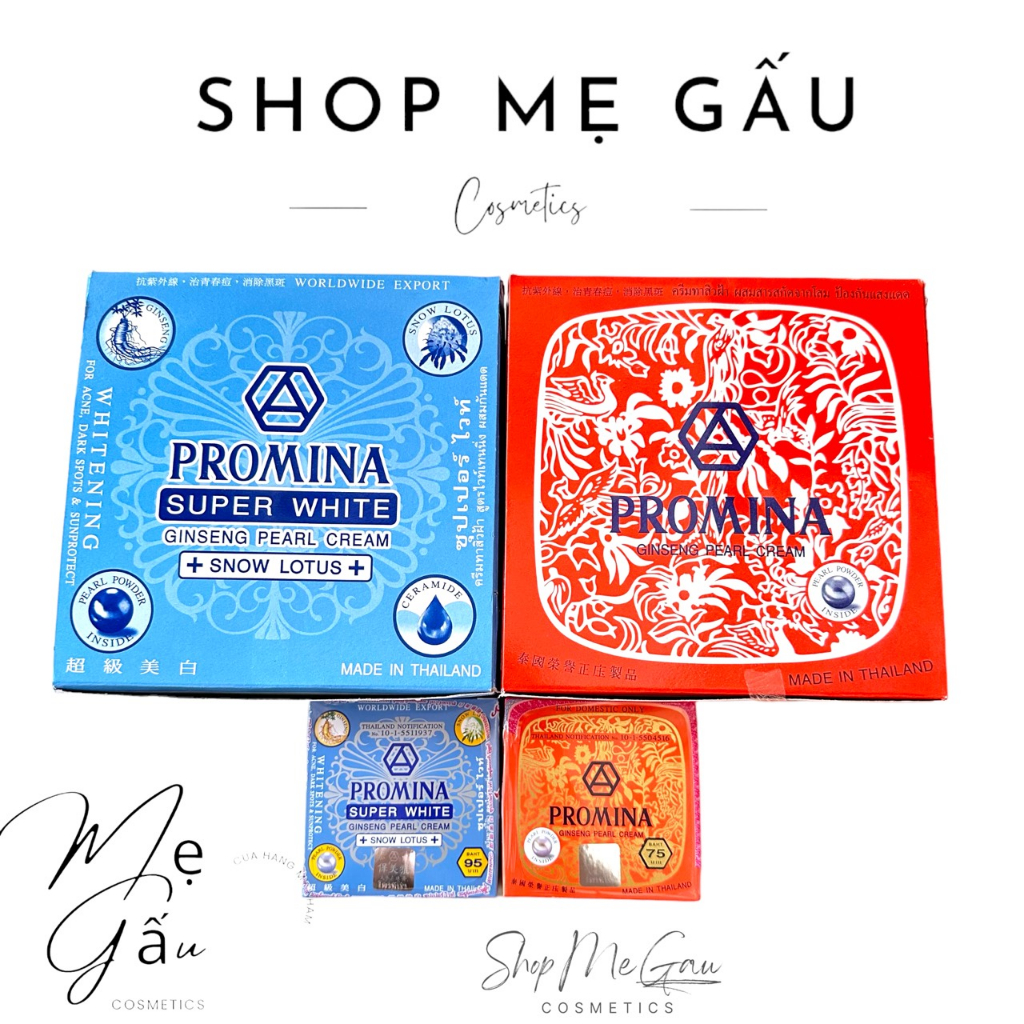 Sỉ lố 12 hộp kem promina 11g thái