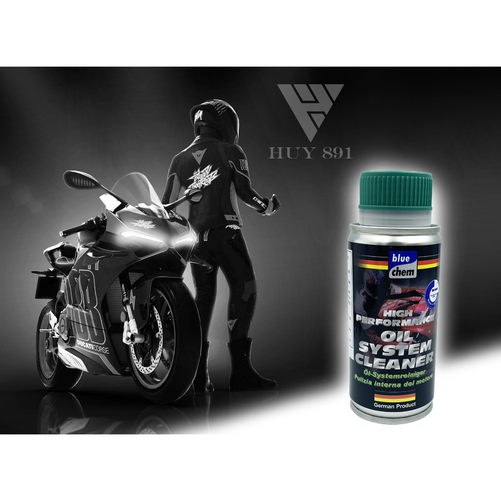 Vệ sinh súc rửa động cơ Bluechem (Oil System Cleaner) dung tích 50ml