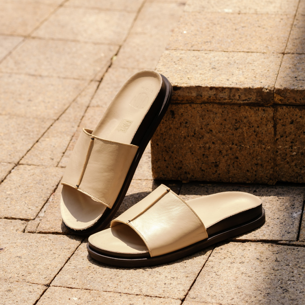 Dép Da Thời Trang Cao Cấp Lecce Slipper Thương Hiệu DON ITALO Hàng Chính Hãng Thiết Kế Cao Cấp