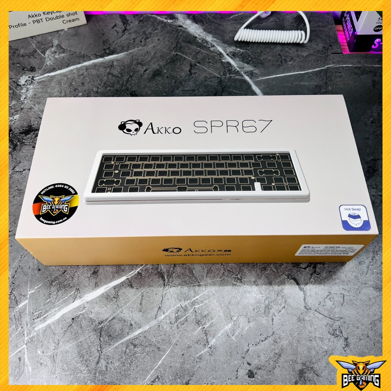Kit bàn phím cơ AKKO SPR67 – Gray