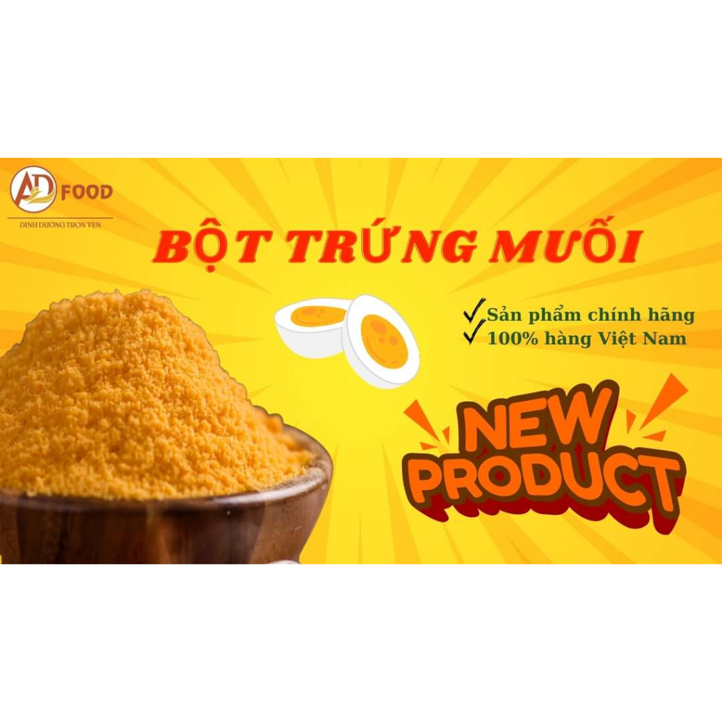 Bột gia vị trứng muối 100g