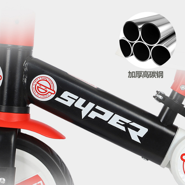 Xe đạp 3 bánh trẻ em xe chòi chân thăng bằng cho bé xe đẩy cao cấp 3in1 cho bé 1-5 tuổi