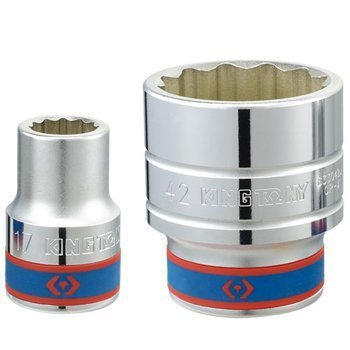 Đầu tuýp đầu khẩu ngắn cần 1/2 Kingtony 8mm-32mm 4330/4335