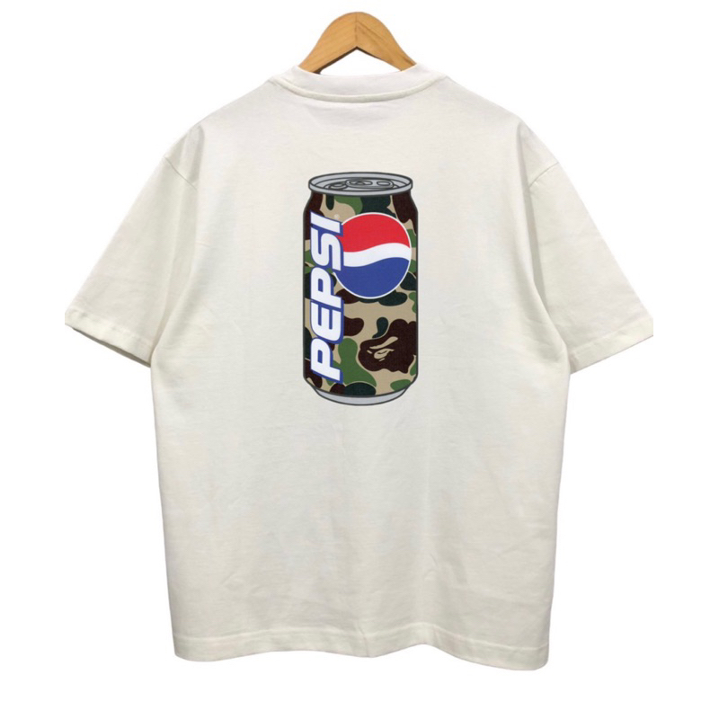 Áo thun BAPE camo PEPSI độc đáo sang trọng, áo phông nam nữ Unisex