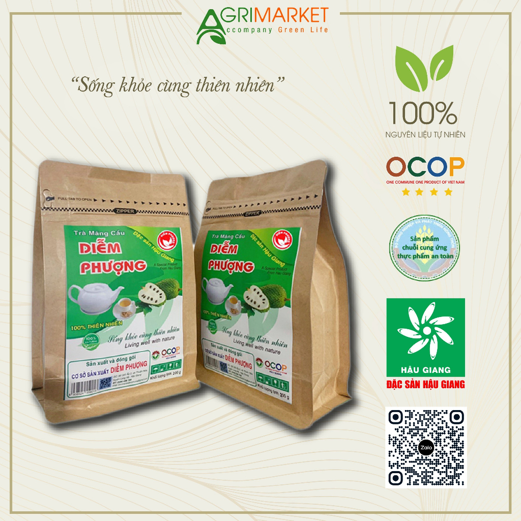 Trà Mãng Cầu xiêm Diễm Phượng (200g)